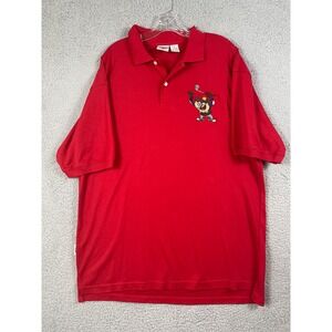 Acme Clothing Co Men's Taz Red Polo Shirt Size XL